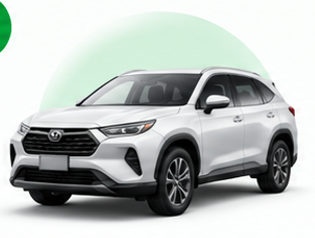 White SUV ready to be submitted